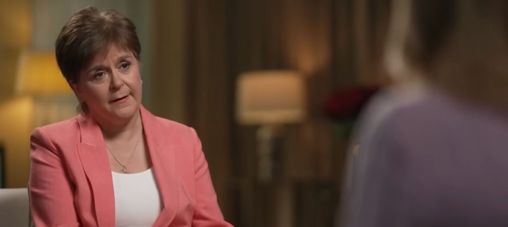 Nicola Sturgeon Credit BBC Politics