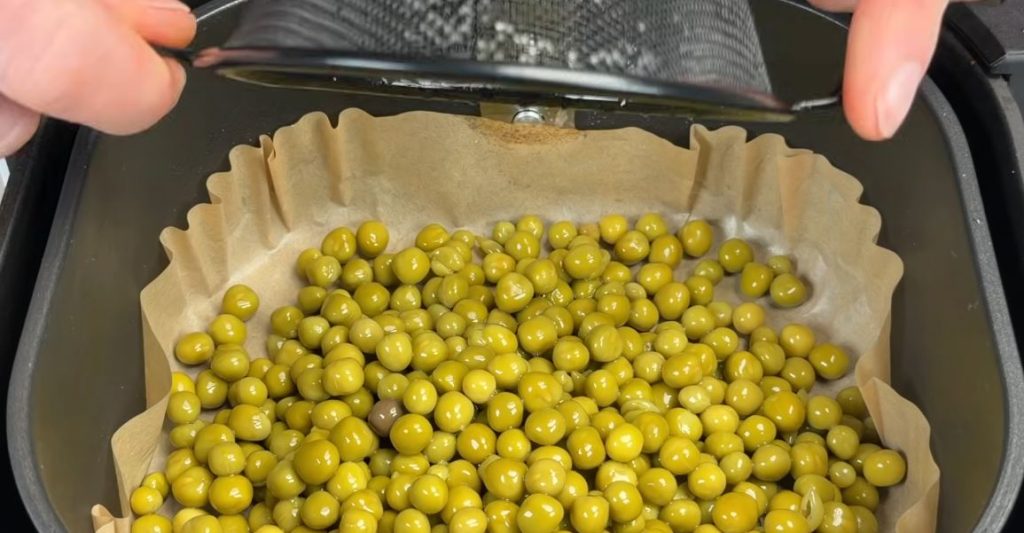 Can you cook Birds Eye garden peas in an air fryer