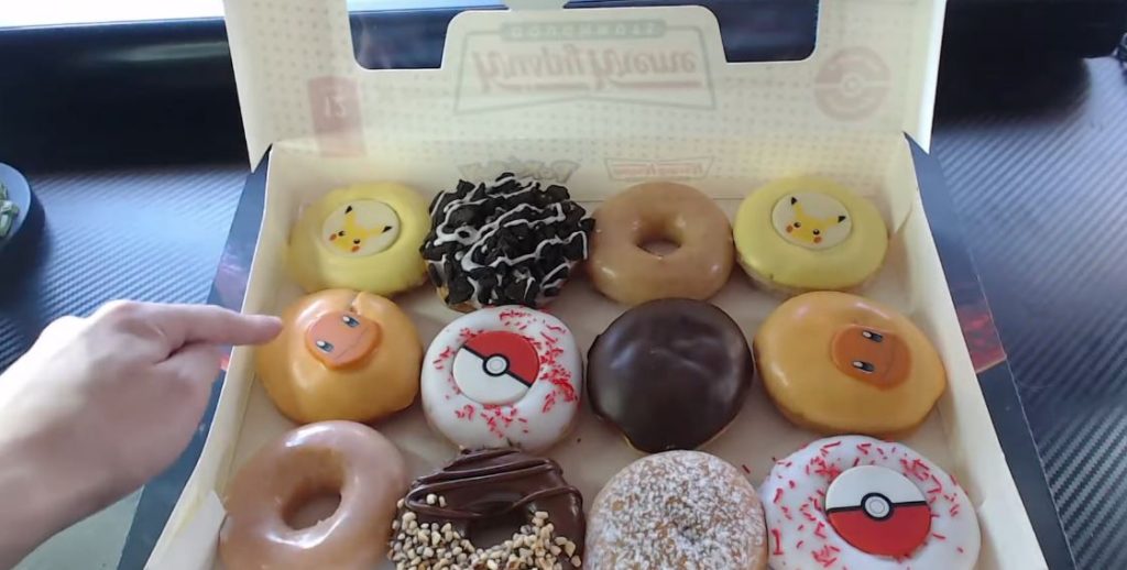 pokémon 30th anniversary donuts krispy kreme