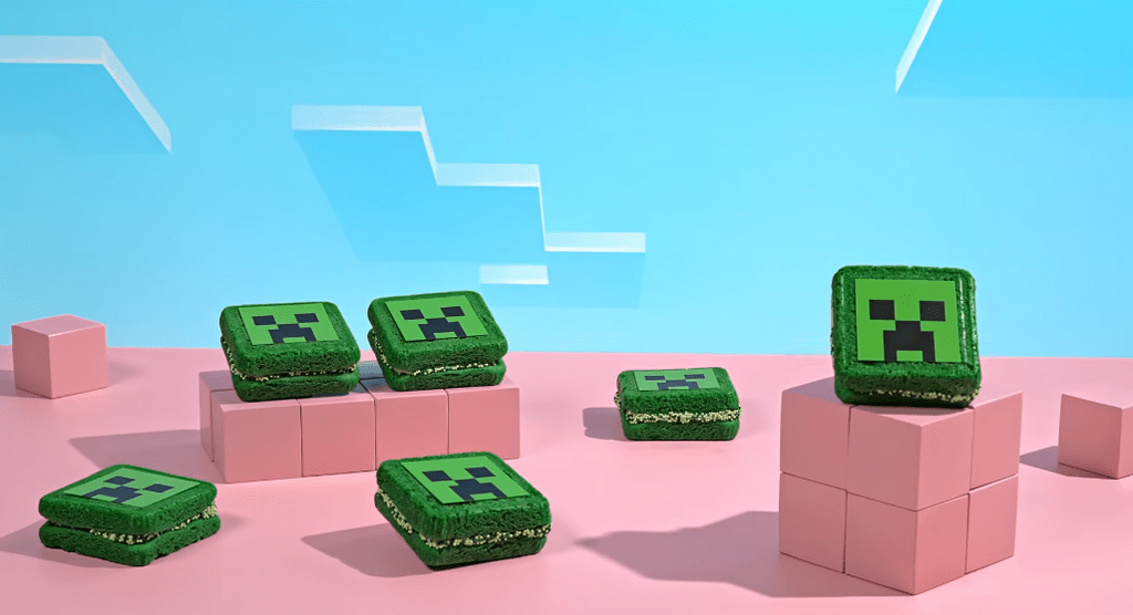 crumbl minecraft collaboration menu
