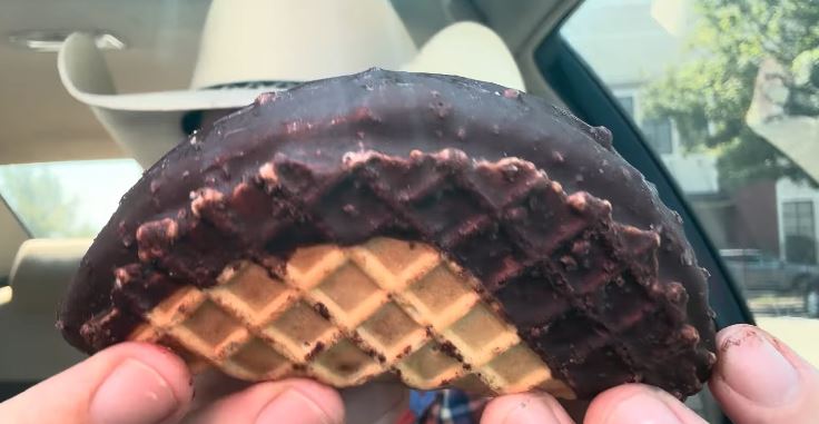 taco bell churro ice cream taco taco bell churro ice cream taco