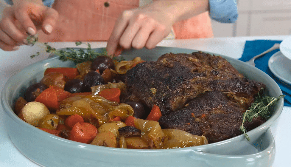 Pot roast recipe with vegetables