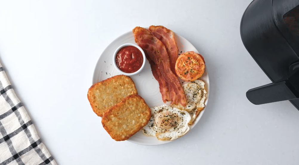 How long to cook hash browns in a Tower air fryer